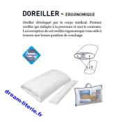 DOREILLER Traversin Ergonomique 67 x 42cm