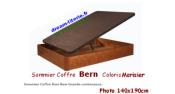 Sommier Coffre Bois BADEN Grande contenance. copie