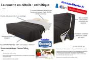Banquette-lit Millésime 2022 (BZ+MatSIMMONS+Couette+2coussins)