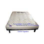 Matelas Dream HR55 kg/m3 Spécial Banquette-lit BZ,épaisseur 10 à 15 cm.