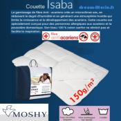 ISABA Couette 150g/m2 Fibres anti-acariens.