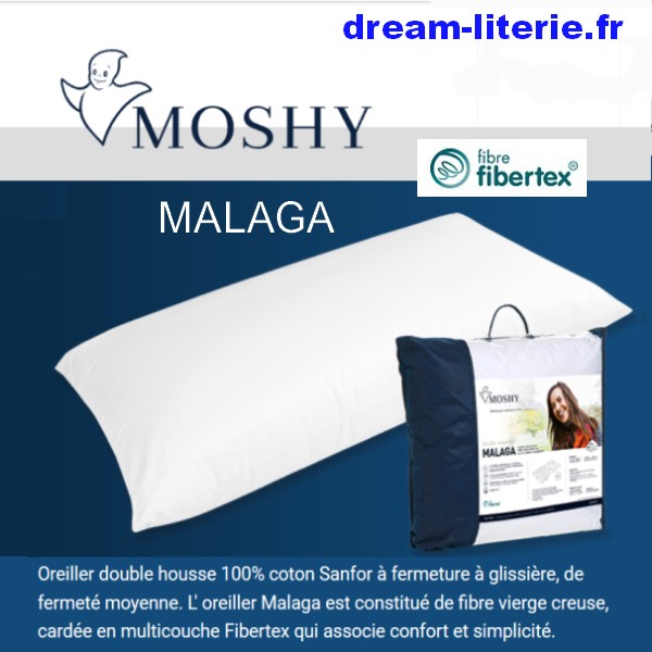 Oreiller Traversin Malaga Moshy