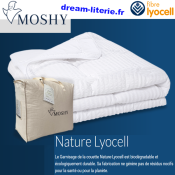 Couette Nature-Lyocell 4 SAISONS 250gr/m²+150gr/m² reliées bouton pression