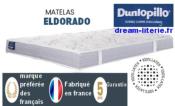 ELDORADO Matelas 100% Latex 7 zones Haut.22cm