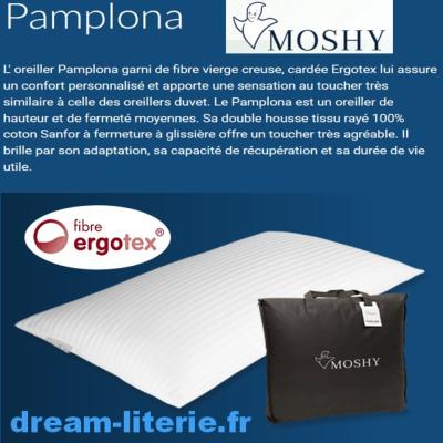 Pamplona - Oreiller-Traversin Fibre Ergotex.