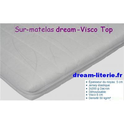Surmatelas Dream-Top Visco