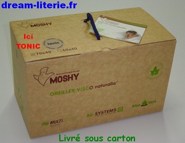 Oreiller Visco Naturalia Tonic MOSHY - Oreiller Marque