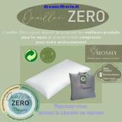 ZERO, Oreiller fabriqué à partir de matière première recyclée certifiée.
