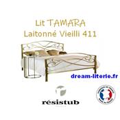 Lit TAMARA Laitonné Vieili 411 en 160x200.